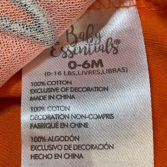 Girls Pajamas One Piece Baby Sleepwear 6M Mixed Lot of 6 Romper Long Sleeves - Picture 7 of 7